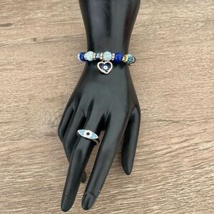 handmade stretch bracelet